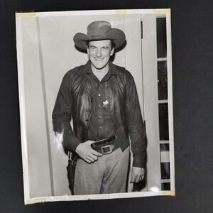 Vintage James Arness Series Gunsmoke Real Photo